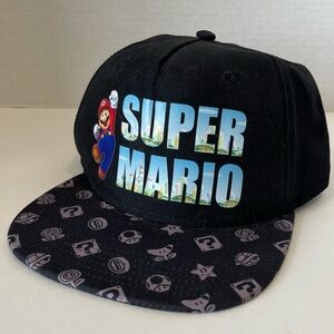 Youth Super Mario SnapBack ball cap OSFM Great gift idea!